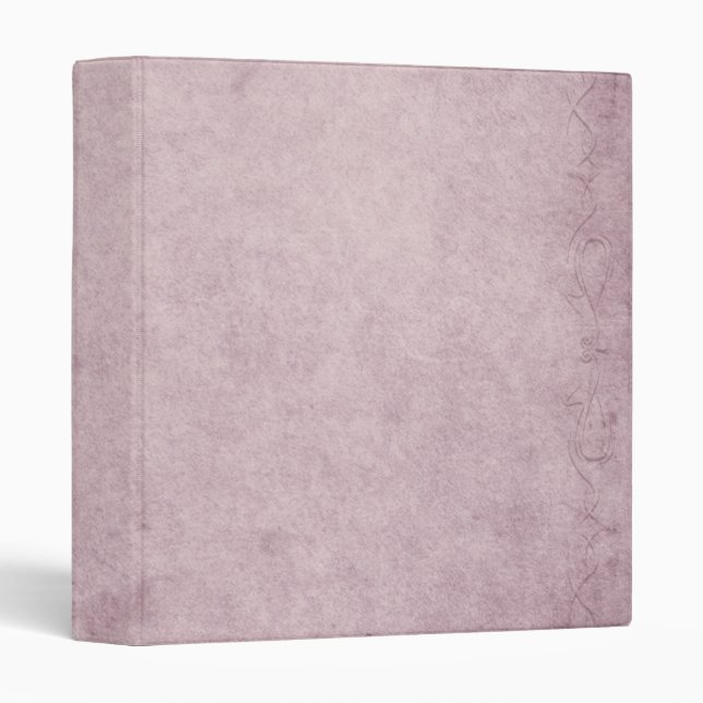 Personalized Elegant Chic Luxury Faux  Binder (Front/Spine)