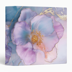 Personalized Elegant Chic Luxury Faux Gold Binder