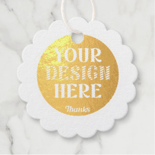 Personalized, Elegant, Classic, Wedding Gifts Favour Tags