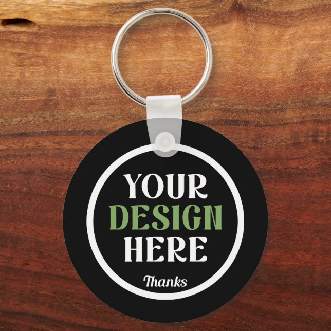 Personalized, Elegant, Classic, Wedding Gifts Keychain (Front)