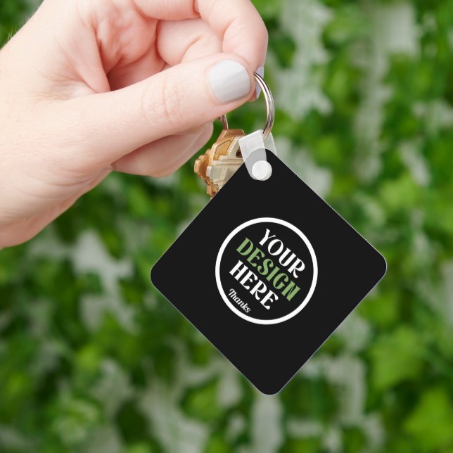 Personalized, Elegant, Classic, Wedding Gifts Keychain (Hand)
