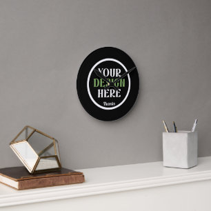 Personalized, Elegant, Classic, Wedding Gifts Round Clock