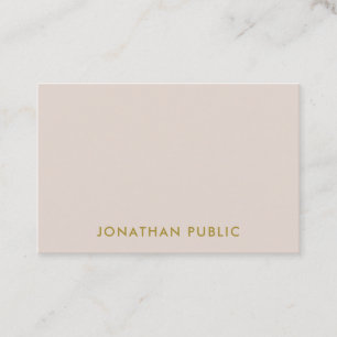 Personalized Elegant Colours Professional Template Business Card