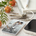 Personalized Elegant Couple Initials Love Heart Keychain<br><div class="desc">Cute keychain featuring a romantic love heart and crossed arrows in a stylish modern typography font. Unique keepsake,  birthday,  anniversary,  Valentine's Day,  or Christmas gift. Easily customizable with an established year date,  monograms or initials of your choice.</div>