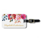 Personalized Elegant Floral Watercolor Girly Pink