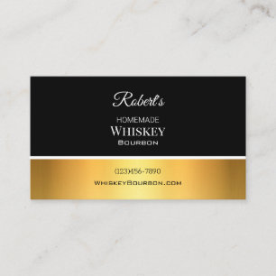 Personalized Elegant Label Business Card