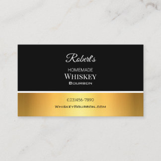 Personalized Elegant Label Business Card