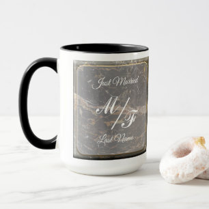 Personalized Elegant Marble Mug