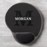 Personalized Elegant Monogram and Name Gel Mouse Pad<br><div class="desc">Add a touch of elegance to your daily essentials with this personalized monogram and name product. Featuring a refined design and customizable details, it combines sophistication and functionality. Whether for personal use or as a thoughtful gift, this item showcases a stylish monogram and your chosen name, making it uniquely yours....</div>