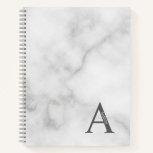 Personalized Elegant Monogram and Name Notebook