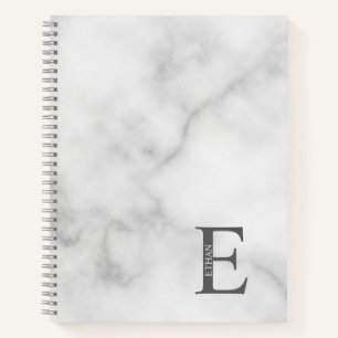Personalized Elegant Monogram and Name Notebook