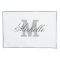 Personalized elegant monogram decor pillowcase