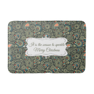 Personalized Elegant Pattern Bath Mat
