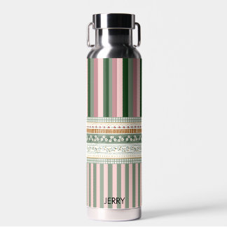 Personalized Elegant Pattern Water Bottle