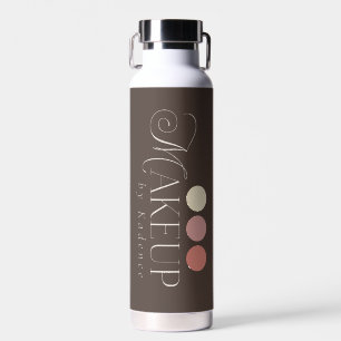 Personalized Elegant Readymade Logo Makeup Artist Water Bottle