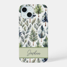 Personalized Elegant Sage Green Fir Tree