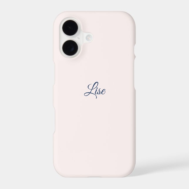 Personalized Elegant Script Name Phone Case (Back)