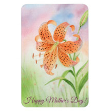Personalized Elegant Tiger Lily