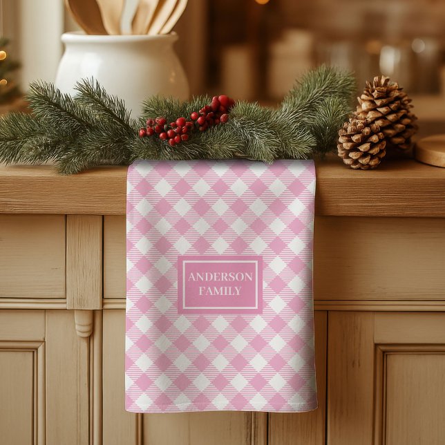 Personalized Elegant Towel Classic Pastel Design (Personalized Elegant Towel Classic Pastel Design)