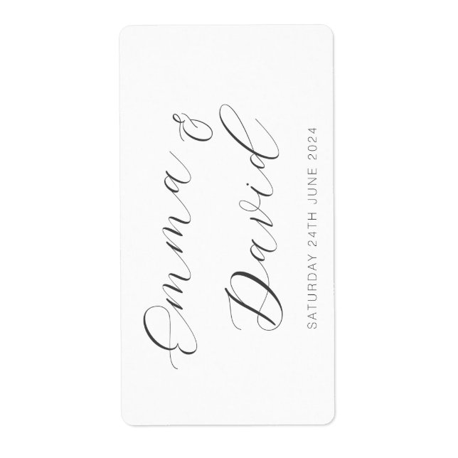 Personalized Elegant Wedding (Front)