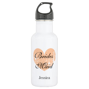 Personalized elegant wedding favour water bottles
