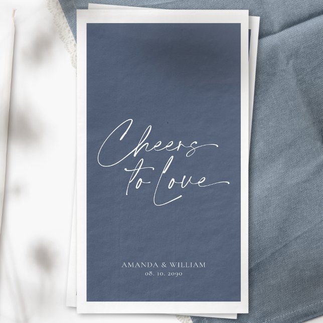 Personalized Elegant Wedding Paper Guest Towel Napkin (Creator Uploaded)