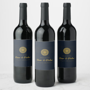 Personalized Elegant Wine Label