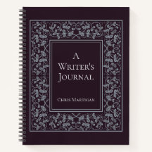 Personalized Elegant Writing Notebook for Authors