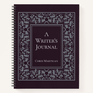 Personalized Elegant Writing Notebook for Authors