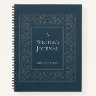 Personalized Elegant Writing Notebook for Authors