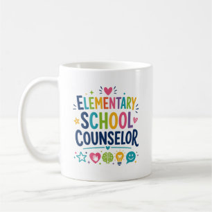 Personalized Elementary School Counsellor Gift Coffee Mug