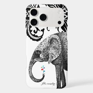 Personalized Elephant Damask