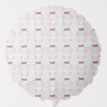 Personalized Elephant Medium Birthday Balloons