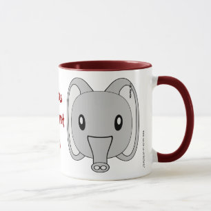 Personalized Elephant Mug