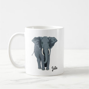 Personalized Elephant Mug