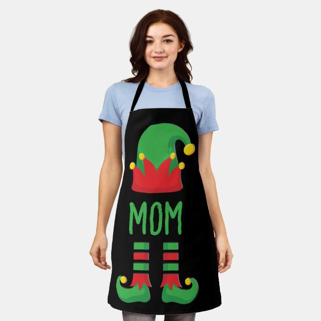 Personalized Elf Apron (Worn)