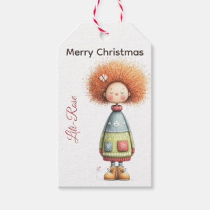 Personalized Elf Gift Tags North Pole Christmas