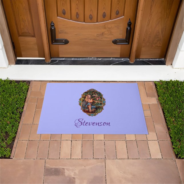 Personalized Elf Princess Doormat (Outdoor)