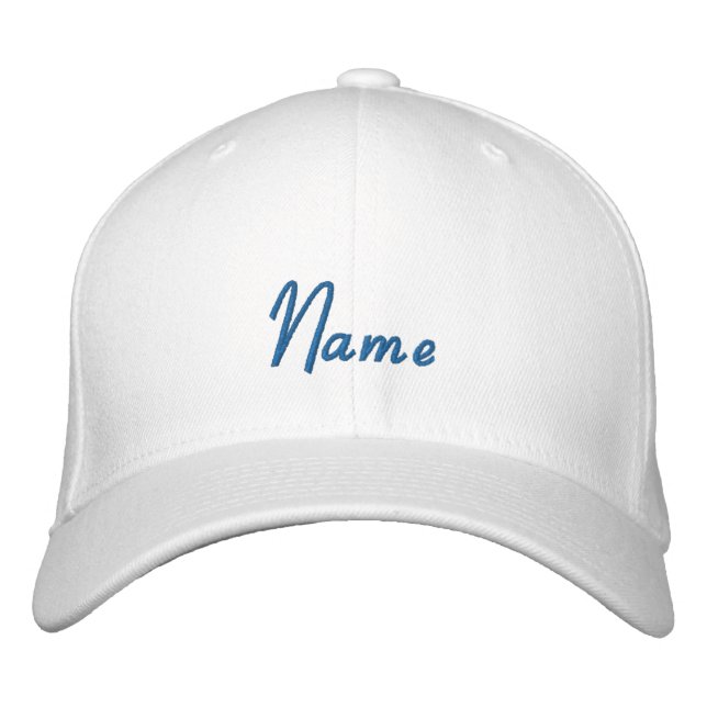 Personalized Embroidered Baseball Cap (Front)