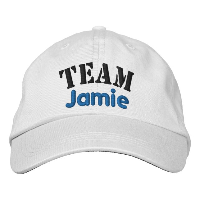 Personalized Embroidered Baseball Cap (Front)