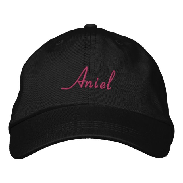 Personalized Embroidered Hat (Front)