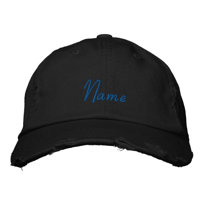 Personalized Embroidered Hat (Front)