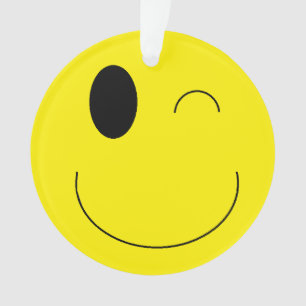 Personalized "Emoji" Christmas Ornament