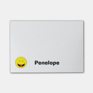 Personalized Emoji Post-it Notes