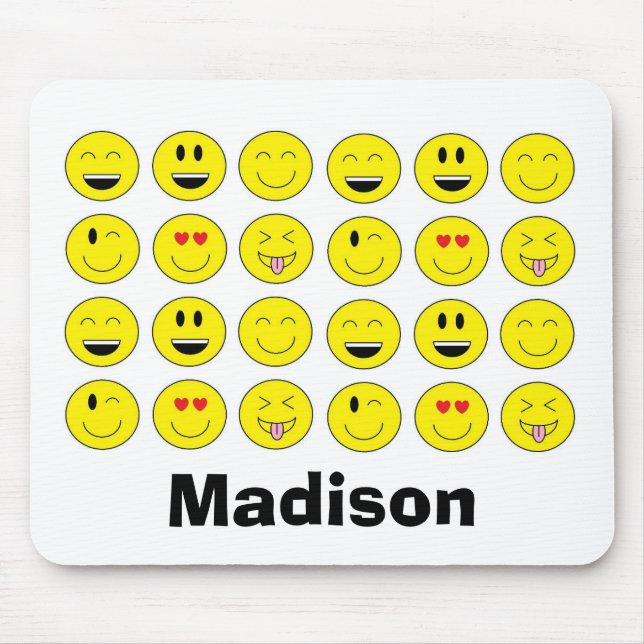 Personalized Emojis Mousepad (Front)
