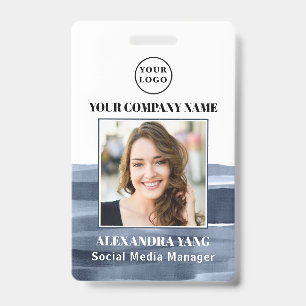 Personalized Employee Company Photo ID Badge