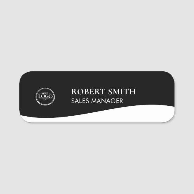 Personalized Employee Name Tag (Front)
