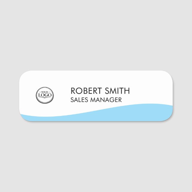 Personalized Employee Name Tag (Front)