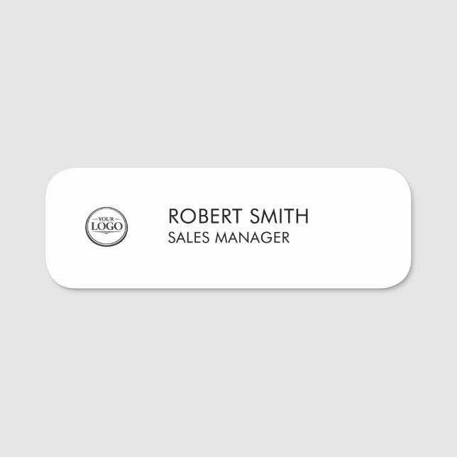 Personalized Employee Name Tag (Front)