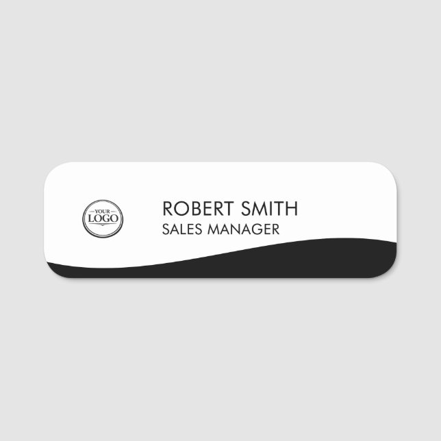 Personalized Employee Name Tag (Front)
